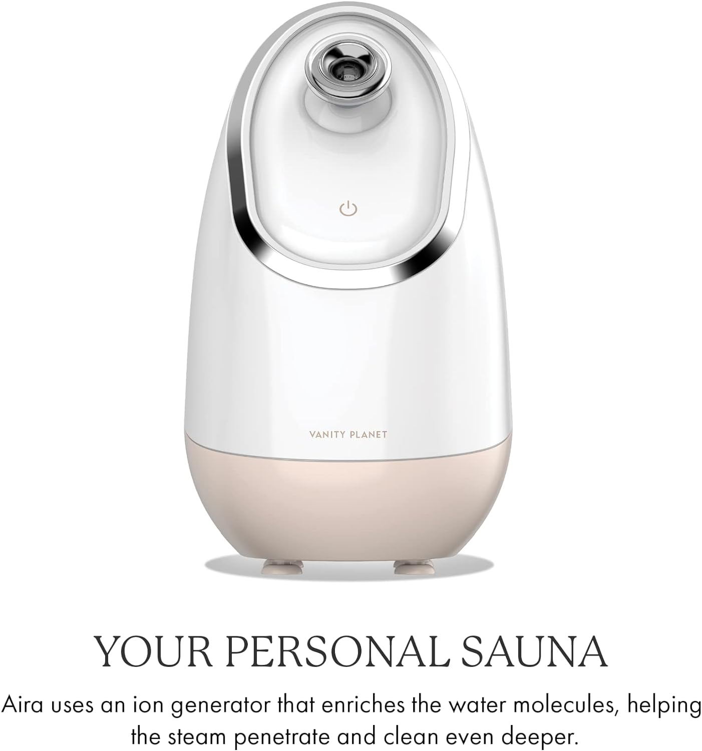 Facial Steamer (Beige) - Pore Cleaner
