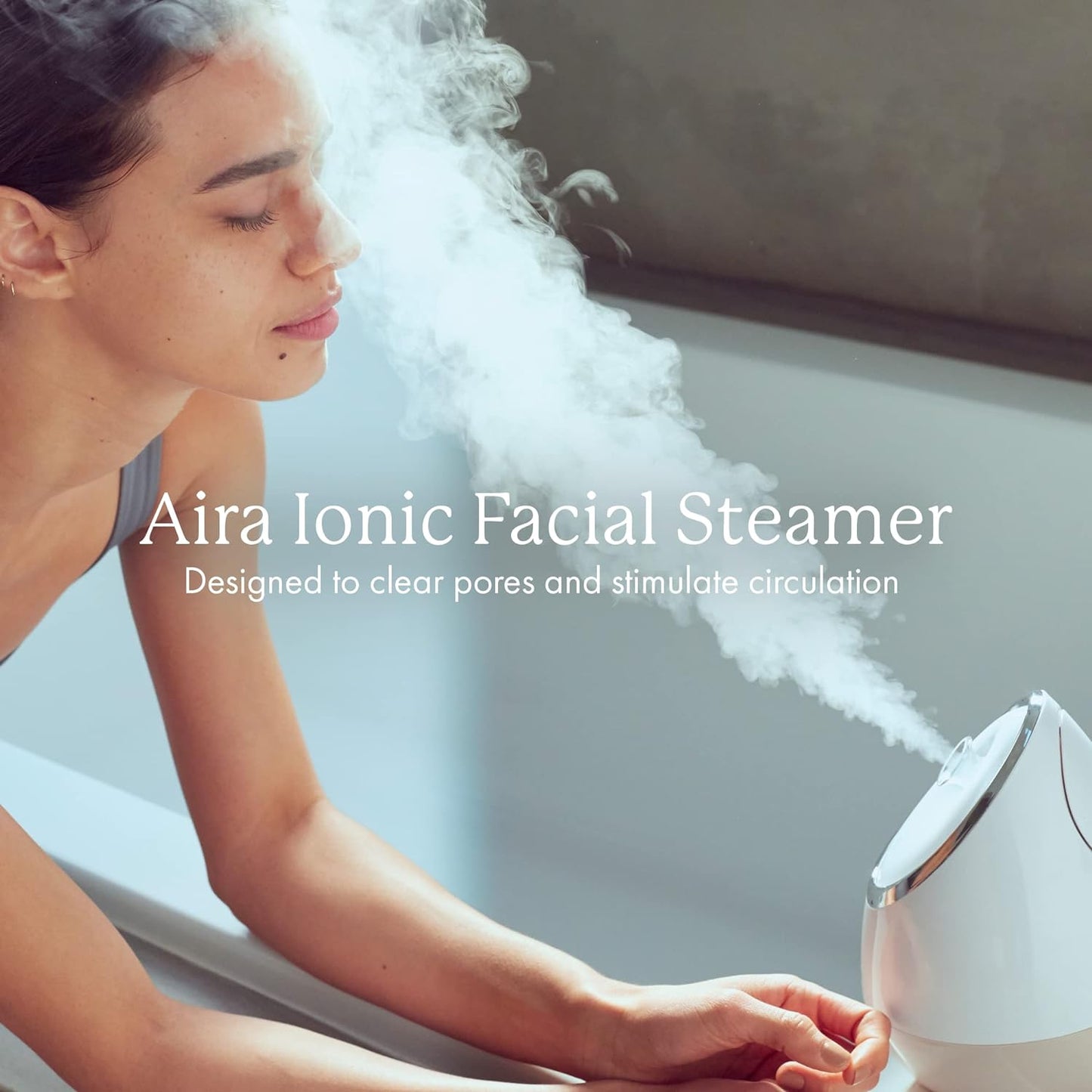 Facial Steamer (Beige) - Pore Cleaner