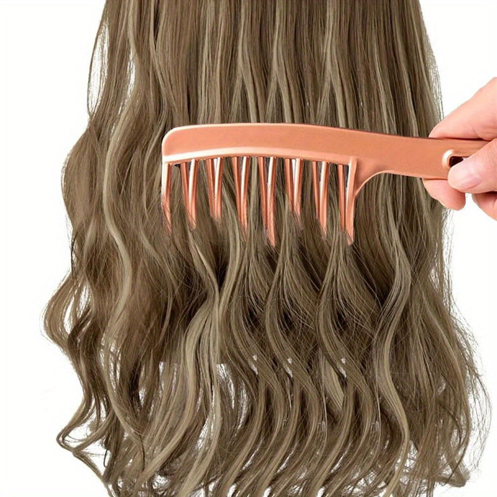 Double Row Comb for Long Curly Hair - Anti-Static