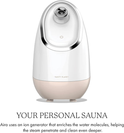 Facial Steamer (Beige) - Pore Cleaner