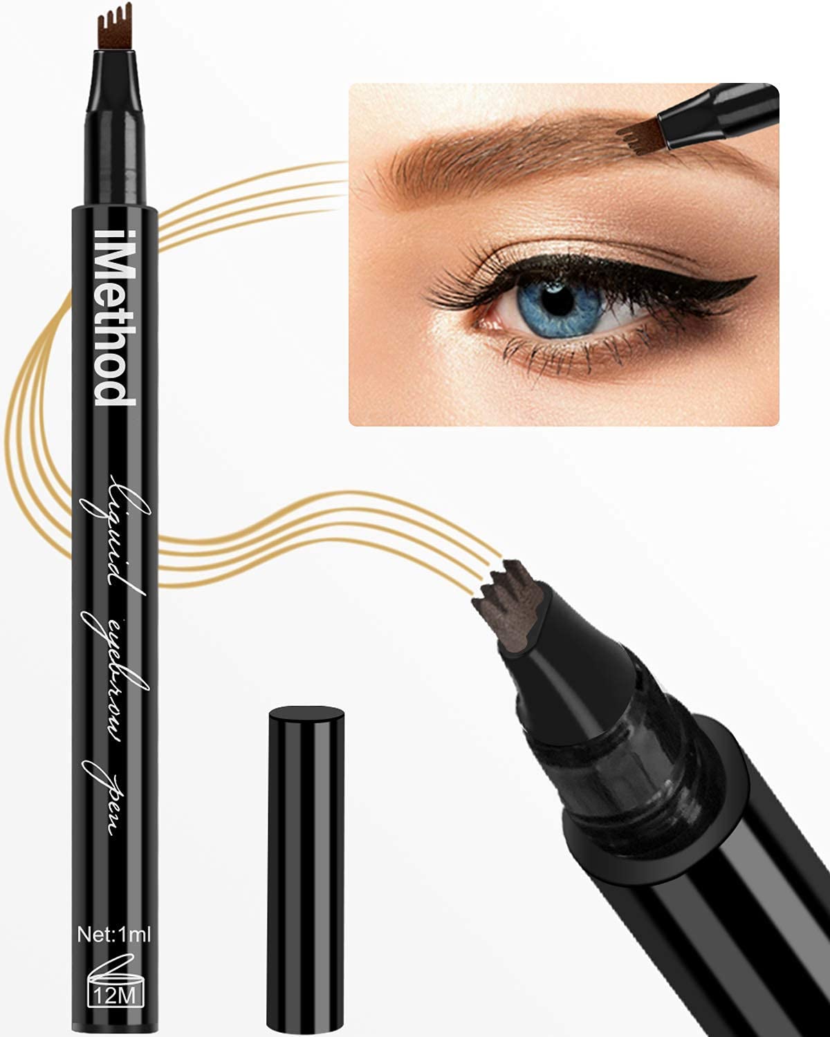 IMxBeauty - Micro-Fork Eyebrow Pen