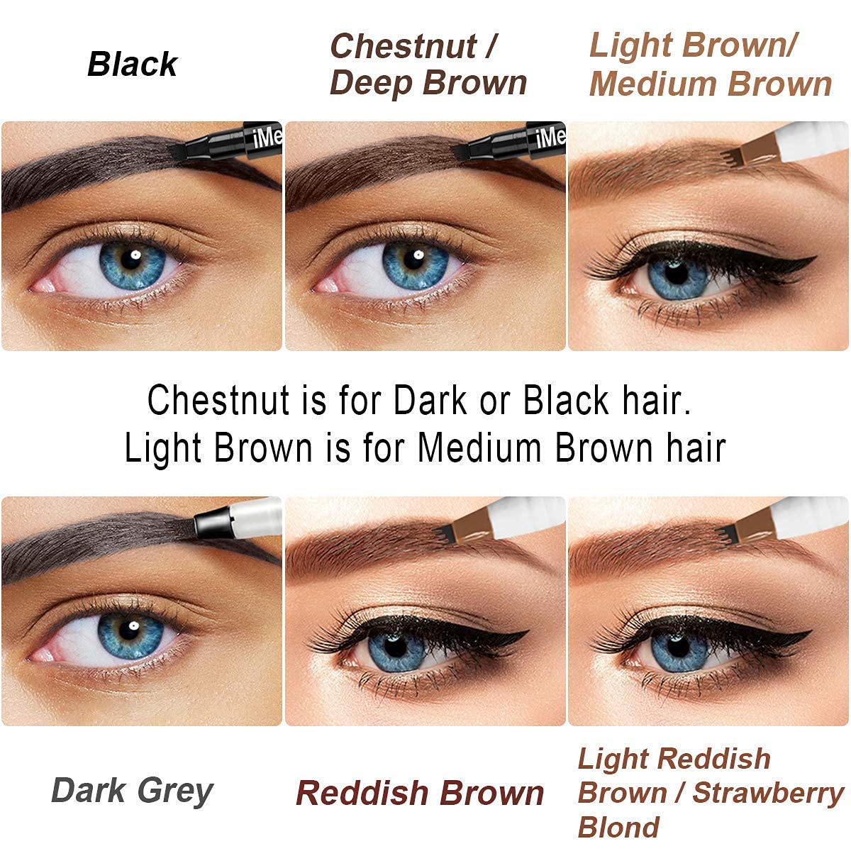 IMxBeauty - Micro-Fork Eyebrow Pen