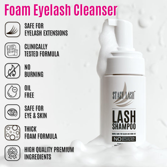 LASH Lash Shampoo Kit Foaming Cleanse