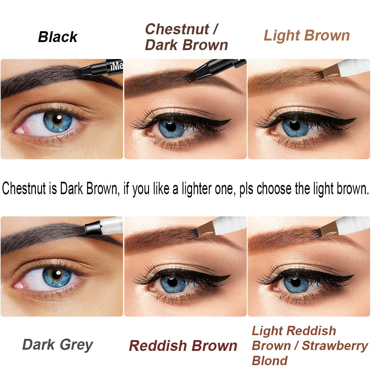 IMxBeauty - Micro-Fork Eyebrow Pen