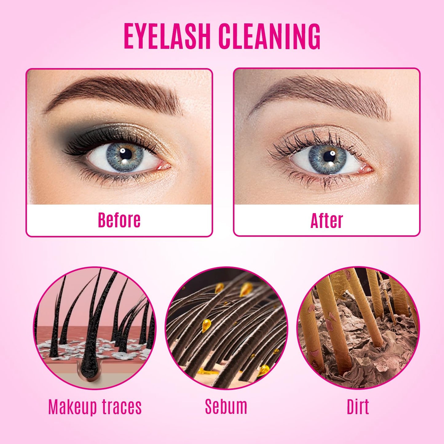 LASH Lash Shampoo Kit Foaming Cleanse