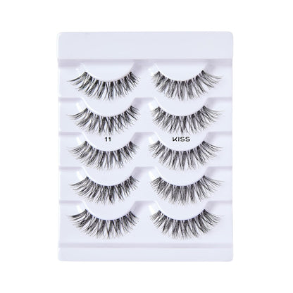 Wispy False Eyelashes Multipack, 5 Pairs
