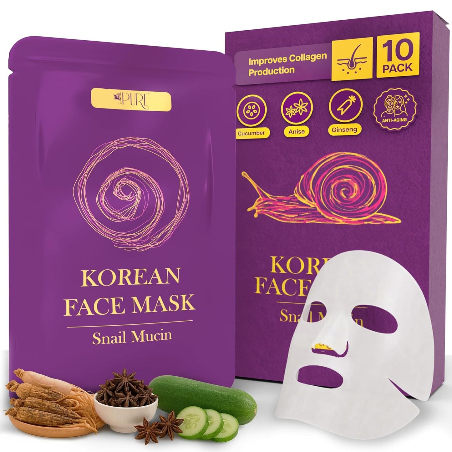 Korean Face Mask- 10 CT