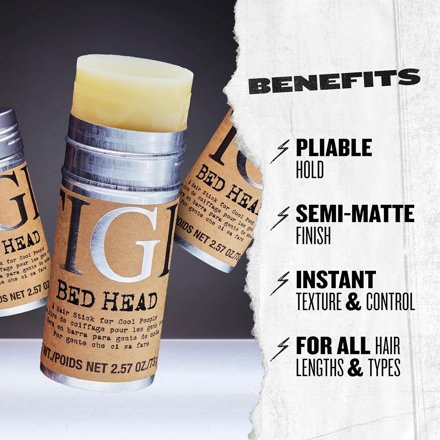 Head Hair Wax Stick with Beeswax