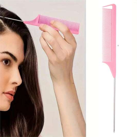 4pcs Hairdressing Tools Set spray Bottle Rat Tail Comb Teasing Hair Brush Edge Control Hair comb For Combing Smoothing Hair