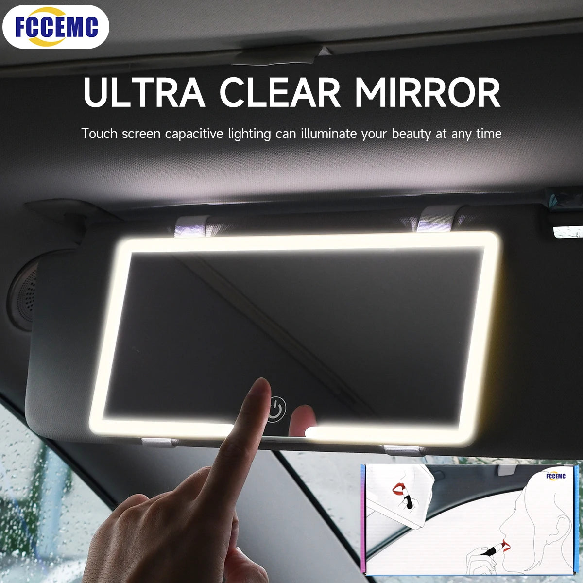 Mini Vanity Mirror for Cars