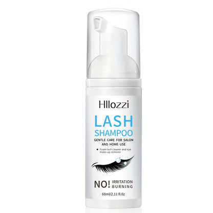 Gentle Eyelash Shampoo 60ml/2.11oz  -Hypoallergenic Formula for Sensitive Eyes