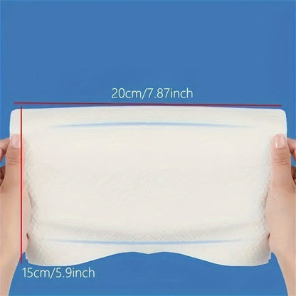 Dual Wet/Dry Use, Thick & Gentle for Makeup Removal, Ultra-Soft Disposable Face Towels